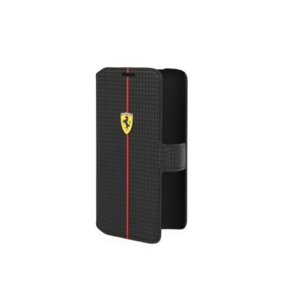 Кожен флип кейс тип портфейл за LG G2 mini - Ferrari Formula One Carbon Flip Case (черен) | JAR Computers Кожен флип кейс тип портфейл за LG G2 mini - Ferrari Formula One Carbon Flip Case (черен)
