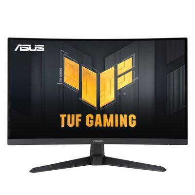 Monitor ASUS TUF Gaming VG27VQ3B Gaming – 27 inch Full HD, Curved, 180Hz, ELMB SYNC, FreeSync, 1ms response time, 90% DCI-P3, DisplayWidget Center, черен - VG27VQ3B | JAR Computers Monitor ASUS TUF Gaming VG27VQ3B Gaming – 27 inch Full HD, Curved, 180Hz, ELMB SYNC, FreeSync, 1ms response time, 90% DCI-P3, DisplayWidget Center, черен - VG27VQ3B
