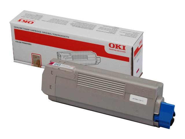OKI C610 toner cartridge magenta standard capacity 6.000 pages 1-pack