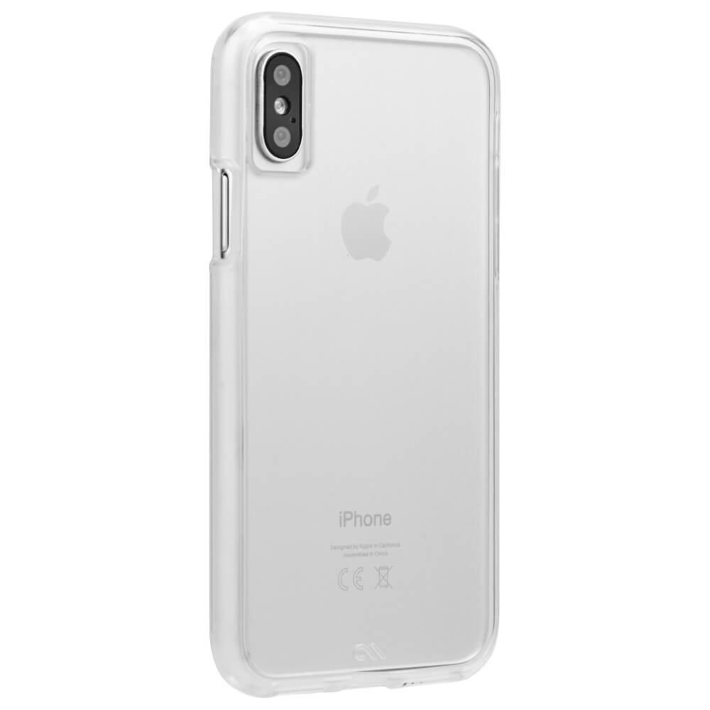 Поликарбонатов кейс за iPhone XS, iPhone X - CaseMate Barely There (прозрачен) | JAR Computers Поликарбонатов кейс за iPhone XS, iPhone X - CaseMate Barely There (прозрачен)