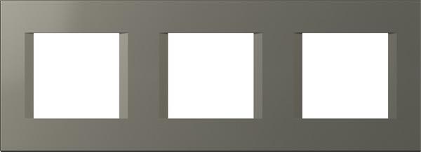 Рамка 2+2+2 мод. цвят Титан Modul TEM | JAR Computers Рамка 2+2+2 мод. цвят Титан Modul TEM