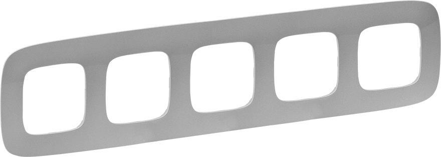 Рамка 5х цвят Алуминий Valena Allure Legrand | JAR Computers Рамка 5х цвят Алуминий Valena Allure Legrand