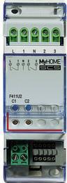 Реле-активатор с 2 контакта BUS My Home Bticino | JAR Computers Реле-активатор с 2 контакта BUS My Home Bticino