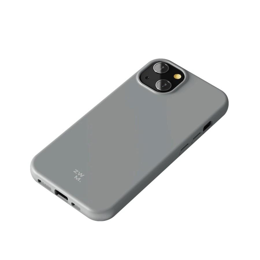 Силиконов (TPU) рециклируем калъф за iPhone 13 - ZWM Tranquil Biodegradable Case (сив) | JAR Computers Силиконов (TPU) рециклируем калъф за iPhone 13 - ZWM Tranquil Biodegradable Case (сив)