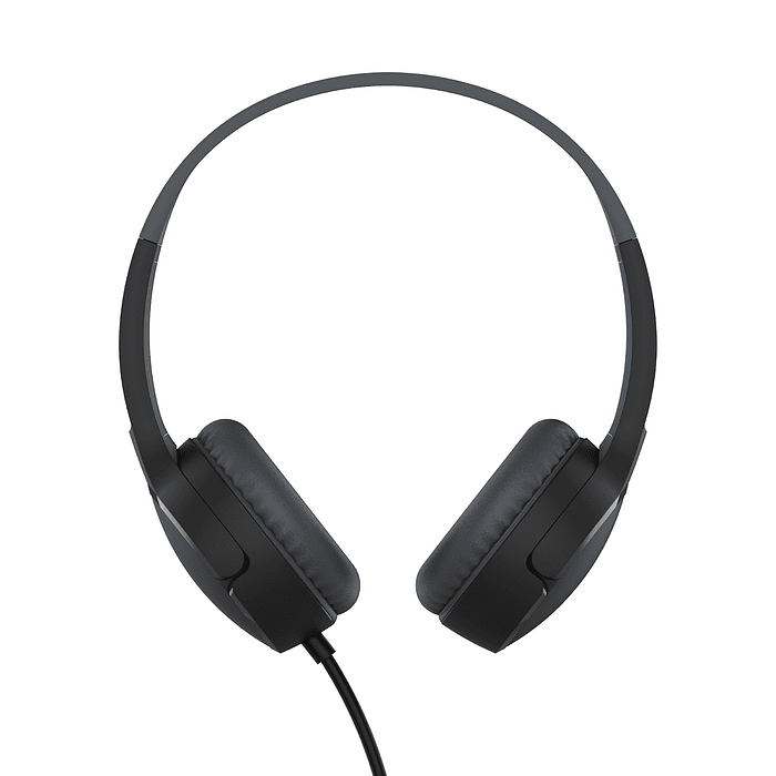 Слушалки Belkin SoundForm Mini с кабел за деца, Черни