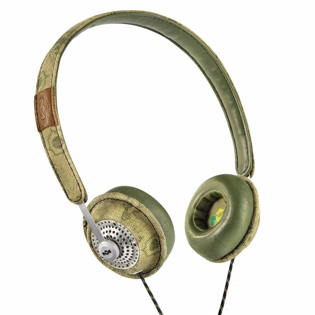 Слушалки за iPhone, iPod и устройства с 3.5 мм изход - The House of Marley Haramble On-Ear Headphones (зелен) | JAR Computers Слушалки за iPhone, iPod и устройства с 3.5 мм изход - The House of Marley Haramble On-Ear Headphones (зелен)