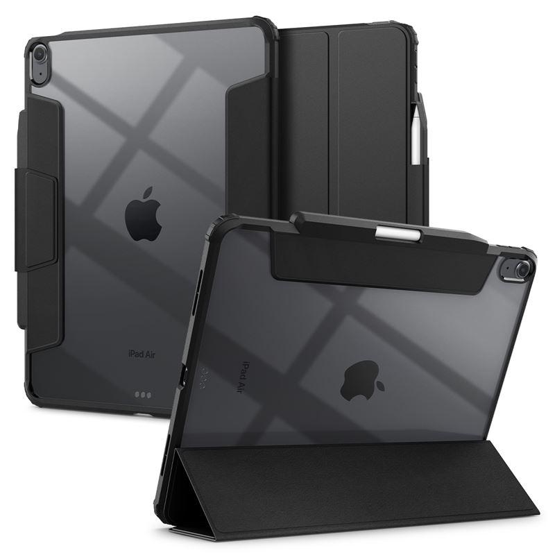 Spigen Ultra Hybrid Pro Case - удароустойчив хибриден кейс от най-висок клас за iPad Air 13 (2024) (черен)