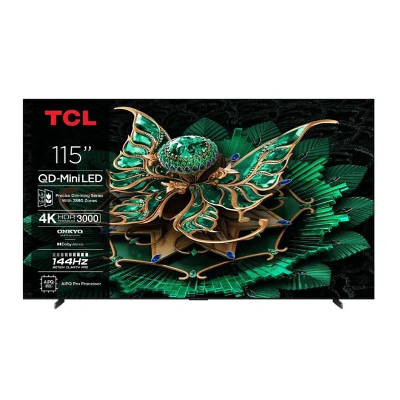 Телевизор TCL 115C7K , Mini LED , 115 inch, 291 см, 3840x2160 UHD-4K , Smart TV , Android