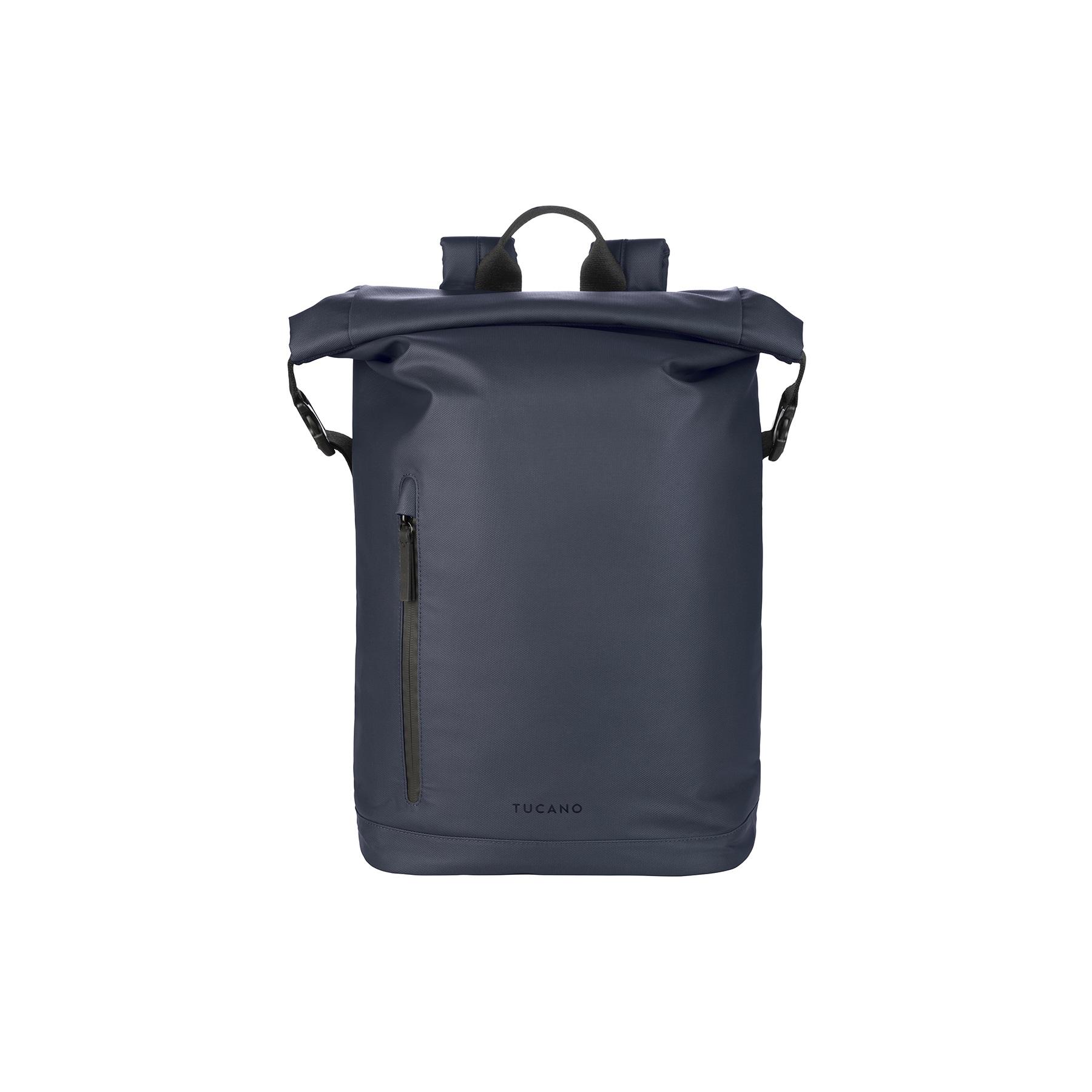 TUCANO BKROL15-B :: Раница за лаптоп 15.6", ROLLO, водоустойчива, 1 отделение, син