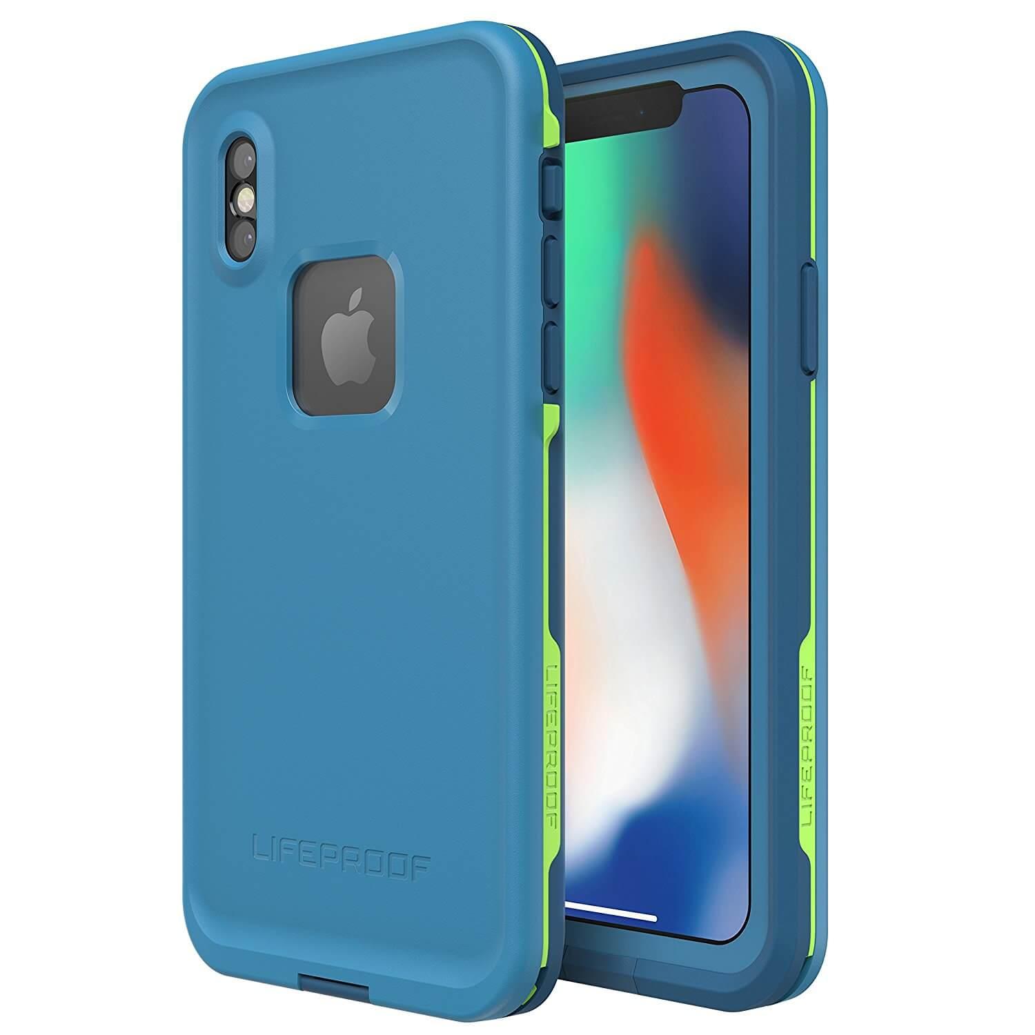 Ударо и водоустойчив кейс за iPhone XS, iPhone X - LifeProof Fre (син) | JAR Computers Ударо и водоустойчив кейс за iPhone XS, iPhone X - LifeProof Fre (син)
