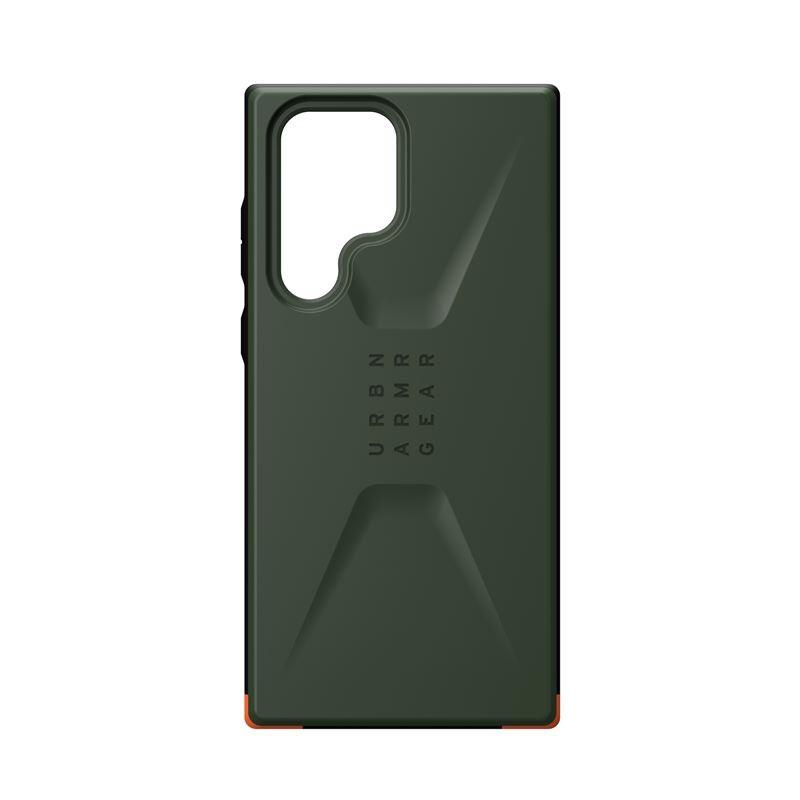 Удароустойчив хибриден кейс за Samsung Galaxy S22 Ultra - Urban Armor Gear Civilian Case (зелен) | JAR Computers Удароустойчив хибриден кейс за Samsung Galaxy S22 Ultra - Urban Armor Gear Civilian Case (зелен)