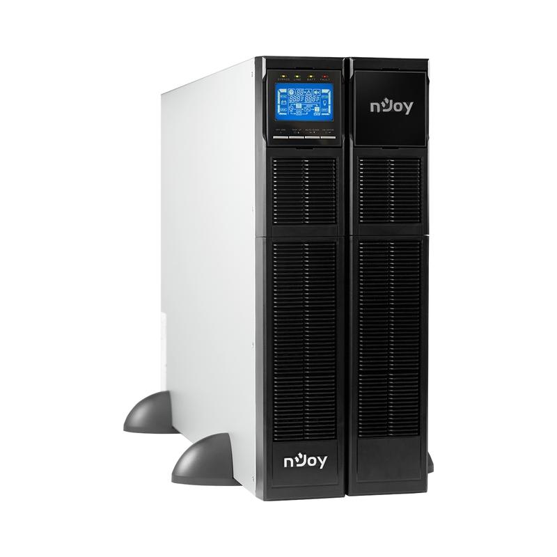 UPS 6000VA/6000W, On-Line технология, двойна конверсия; LCD дисплей, чиста синусоида; Rack/Tower - NJOY Balder 6000 | JAR Computers UPS 6000VA/6000W, On-Line технология, двойна конверсия; LCD дисплей, чиста синусоида; Rack/Tower - NJOY Balder 6000