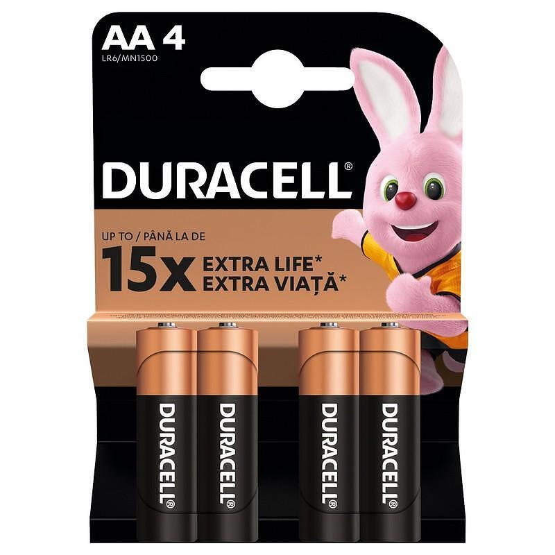 Батерия Duracell NEW BASIC AA MN1500 K4 NOW 60/17/8 | JAR Computers Батерия Duracell NEW BASIC AA MN1500 K4 NOW 60/17/8
