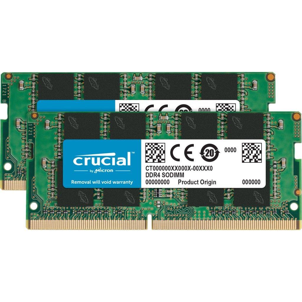 Crucial SO-DIMM DDR4-3200 16GB Kit (2x 8GB) | JAR Computers Crucial SO-DIMM DDR4-3200 16GB Kit (2x 8GB)