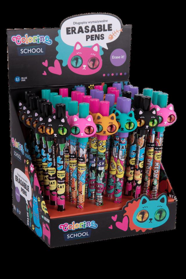 Химикал с гума Colorino Big Eye Cats | JAR Computers Химикал с гума Colorino Big Eye Cats