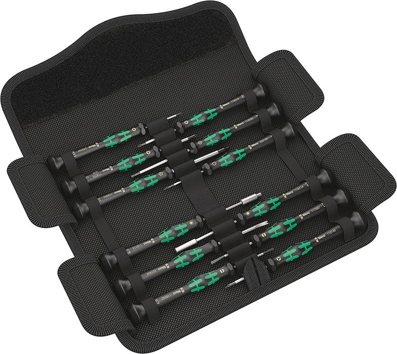 Комплект отвертки, 2x шлиц, 3x PH, 3x TX, 1x mx, 2x за гайки и 1x за чипове, Electronics 12 Kraftform Micro Wera | JAR Computers Комплект отвертки, 2x шлиц, 3x PH, 3x TX, 1x mx, 2x за гайки и 1x за чипове, Electronics 12 Kraftform Micro Wera