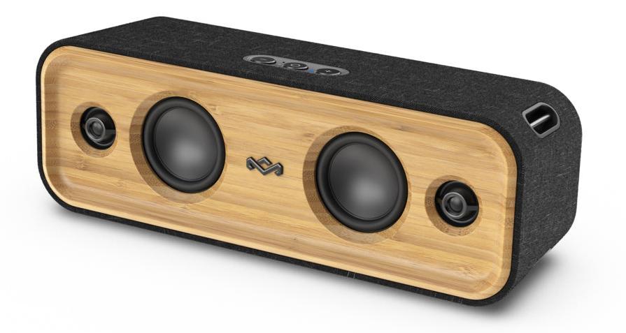 Портативна колонка House of Marley - Get Together 2, IP65, бежова/черна