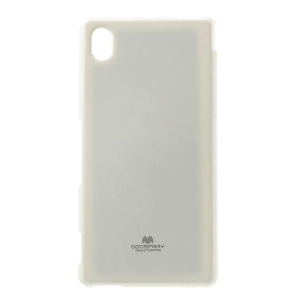 Силиконов (TPU) калъф за Sony Xperia M4 Aqua - Mercury Goospery Jelly Case (бял) | JAR Computers Силиконов (TPU) калъф за Sony Xperia M4 Aqua - Mercury Goospery Jelly Case (бял)