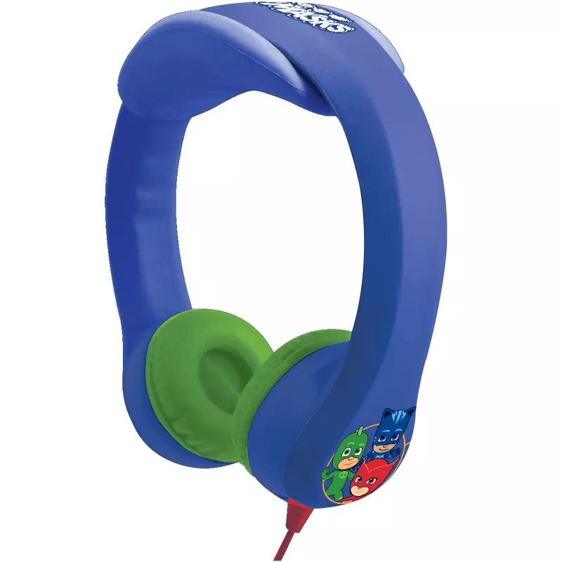 Слушалки подходящи за деца за мобилни устройства - Lexibook PJ Masks Headphones (син-зелен) | JAR Computers Слушалки подходящи за деца за мобилни устройства - Lexibook PJ Masks Headphones (син-зелен)