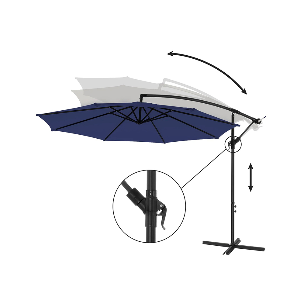 SONGMICS Umbrella Pendant Round 180 g/m² Navy Blue (GPU116L01) (SNGGPU116L01) | JAR Computers SONGMICS Umbrella Pendant Round 180 g/m² Navy Blue (GPU116L01) (SNGGPU116L01)