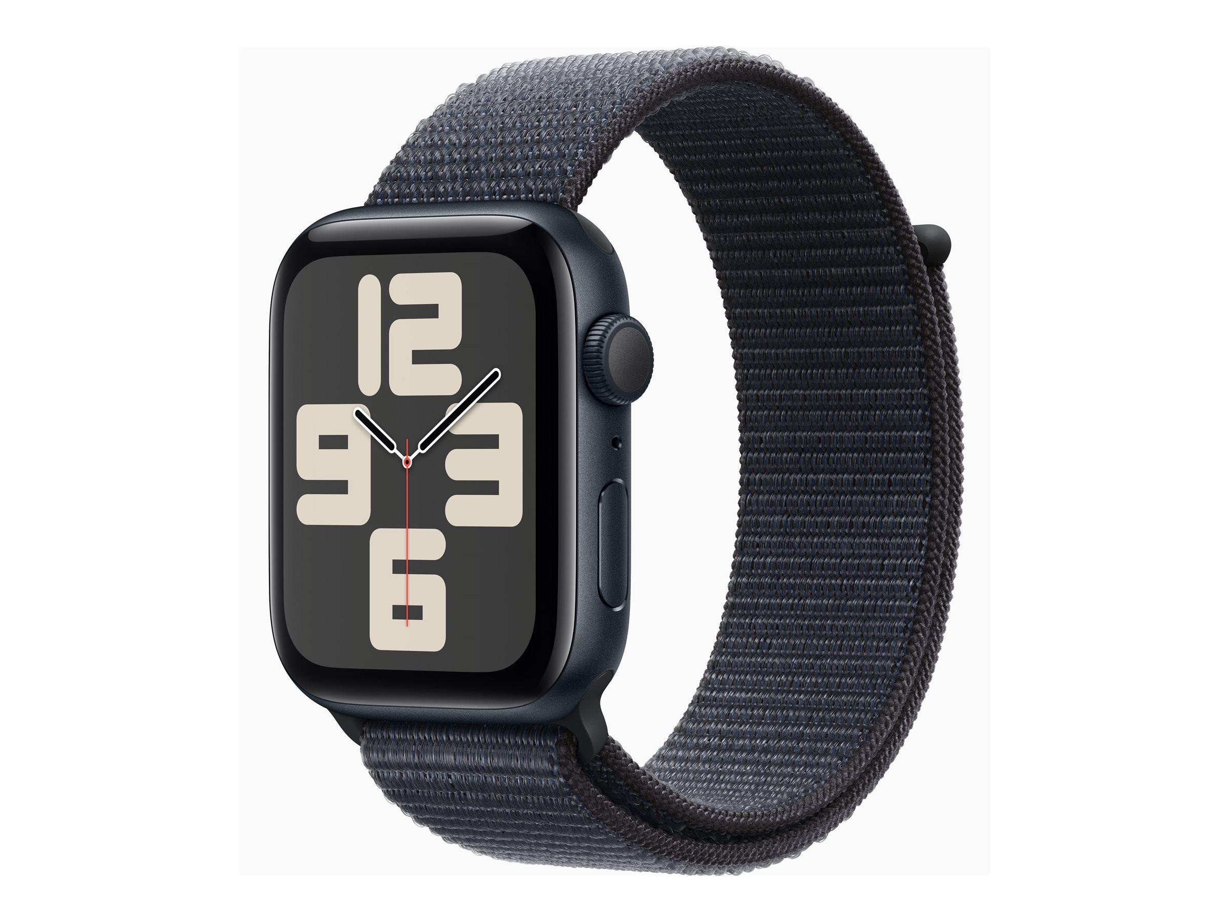 APPLE Watch SE GPS 44mm Midnight Aluminium Case with Ink Sport Loop | JAR Computers APPLE Watch SE GPS 44mm Midnight Aluminium Case with Ink Sport Loop
