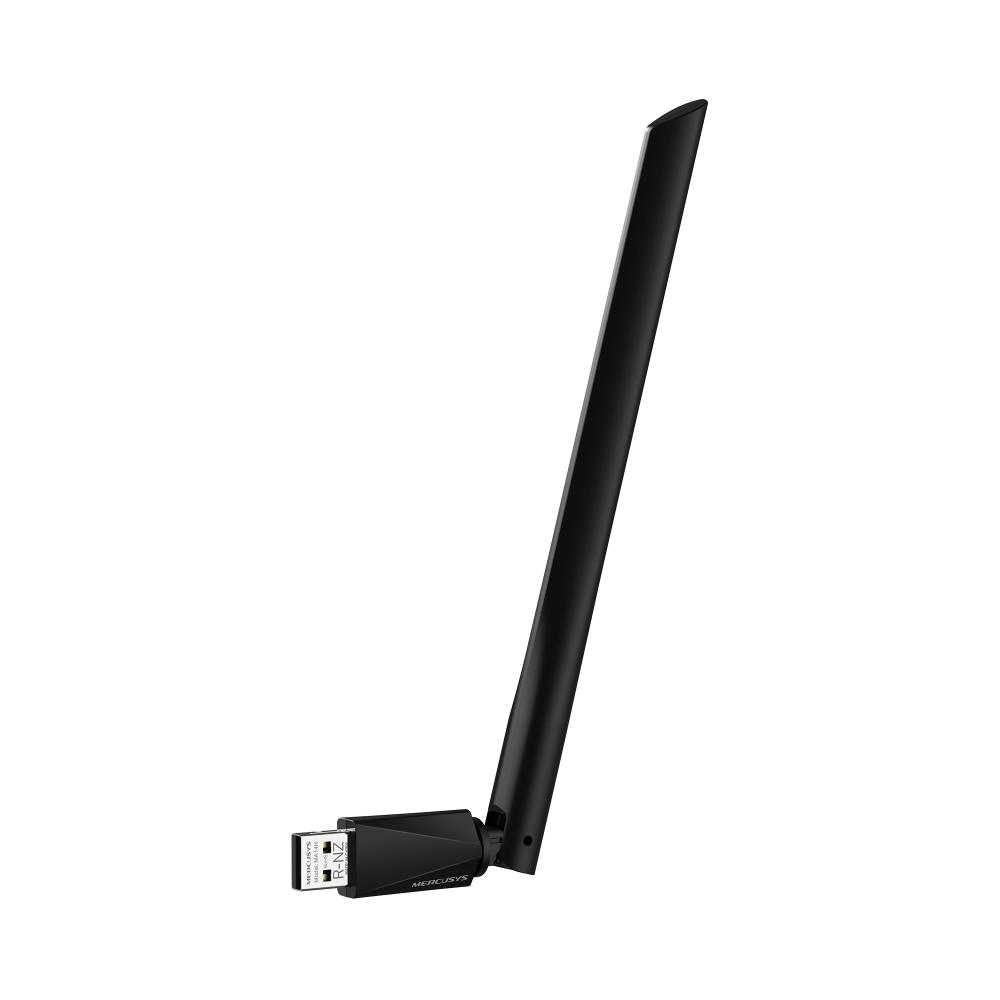 Безжичен USB адаптер с високо усилване Wi-Fi 6 Mercusys MA14H AX300 (v) | JAR Computers Безжичен USB адаптер с високо усилване Wi-Fi 6 Mercusys MA14H AX300 (v)