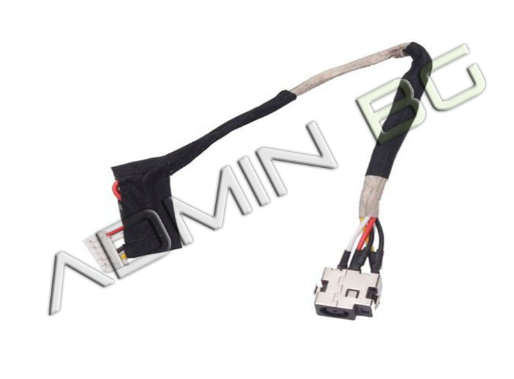 Букса за лаптоп (DC Power Jack) PJ064 HP DV7 HP G50 Series (7.5x0.7x5.5) с Кабел | JAR Computers Букса за лаптоп (DC Power Jack) PJ064 HP DV7 HP G50 Series (7.5x0.7x5.5) с Кабел