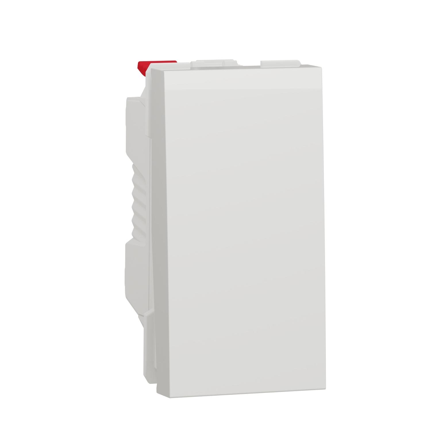 Еднополюсен ключ 10A, 1M, бял - SCHNEIDER ELECTRIC New Unica NU310118 | JAR Computers Еднополюсен ключ 10A, 1M, бял - SCHNEIDER ELECTRIC New Unica NU310118