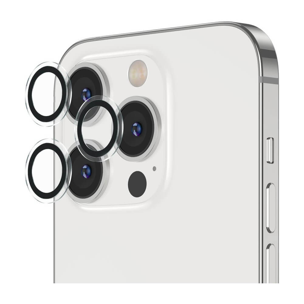 ESR Camera Lens Protector - предпазни стъклени защитни лещи за камерата на iPhone 14 Pro, iPhone 14 Pro Max (черен)