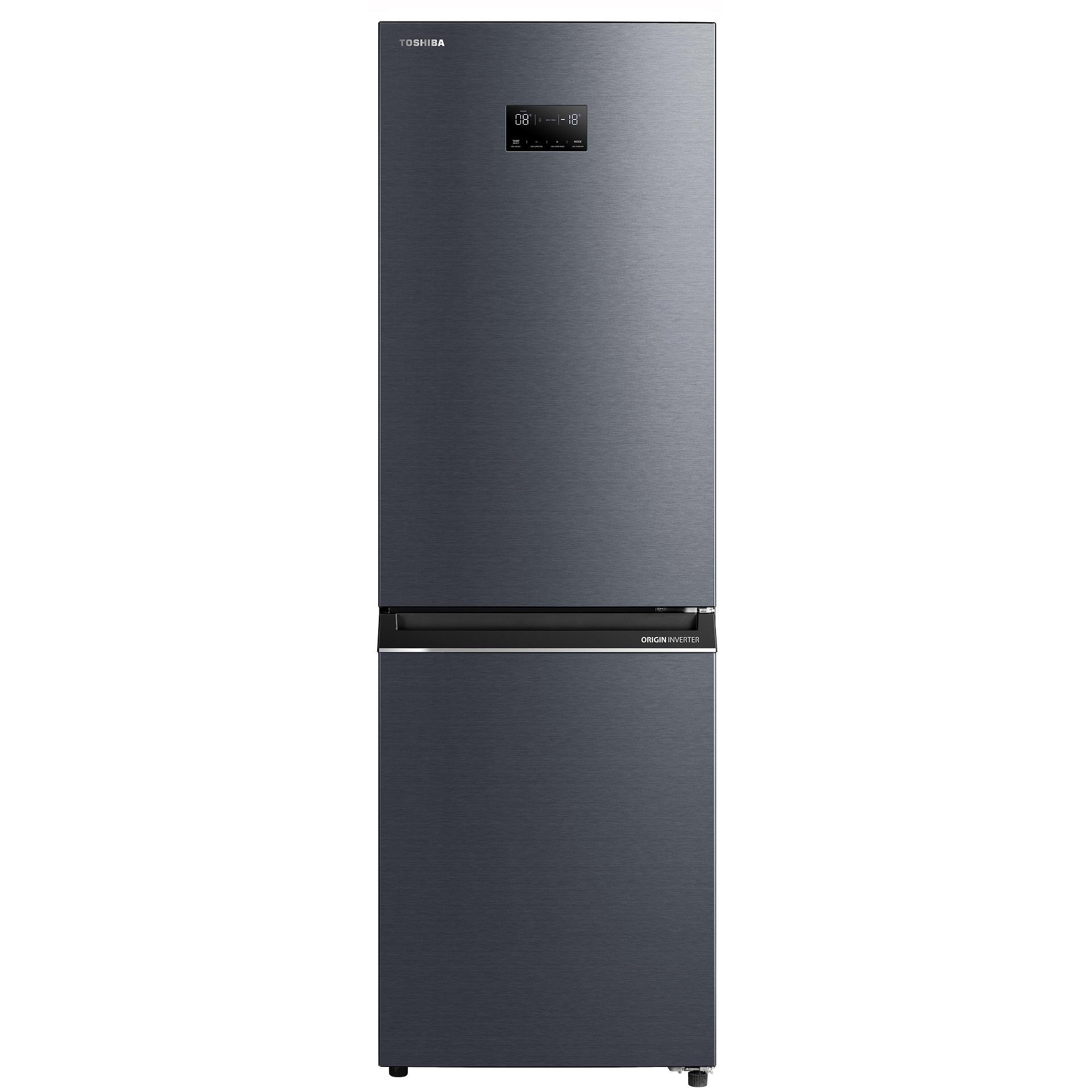 Хладилник с фризер Toshiba GR-RB449WE-PMJ(06) , 338 l, E , Morandi Grey , No Frost