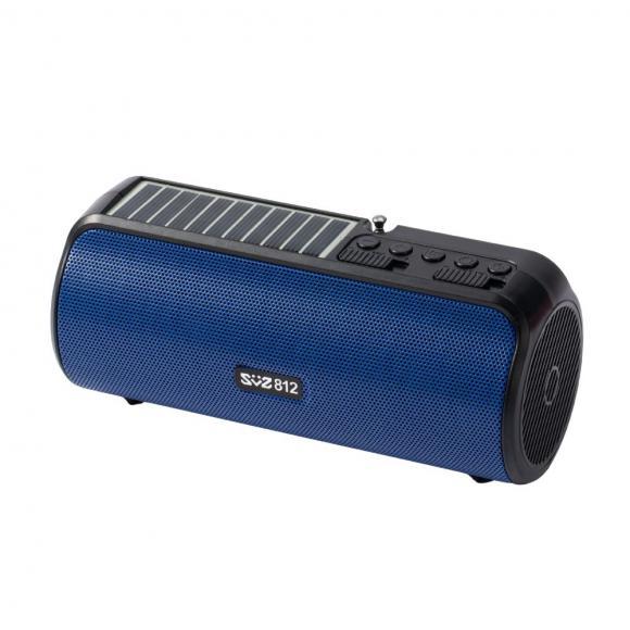 HOME SP 812 Solar/Bluetooth/RGB LED/USB/micro SD/FM Blue