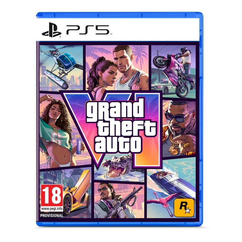 Игра Grand Theft Auto VI - Код в Кутия (PS5) | JAR Computers Игра Grand Theft Auto VI - Код в Кутия (PS5)