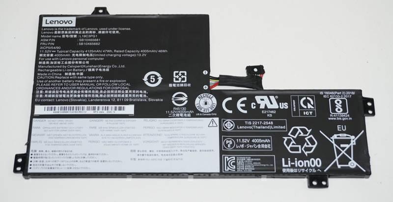 Оригинална батерия за лаптоп Lenovo Chromebook 100e 2nd Gen 300e 2nd Gen L19C3PG1