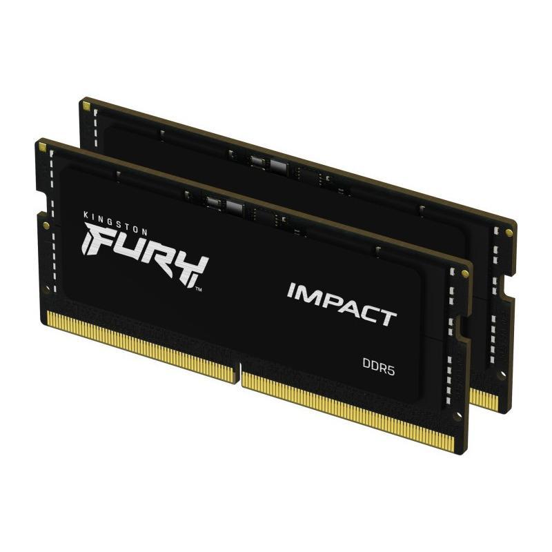 Памет за лаптоп Kingston Fury Impact SODIMM DDR5 32GB CL40 4800MHz | JAR Computers Памет за лаптоп Kingston Fury Impact SODIMM DDR5 32GB CL40 4800MHz
