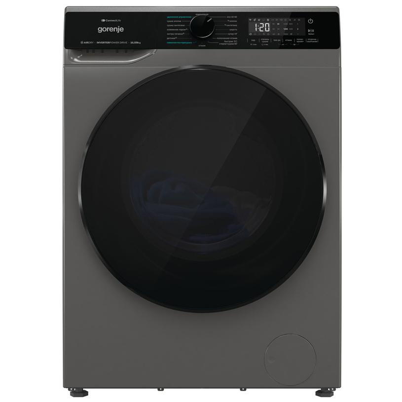 Пералня със сушилня Gorenje WD2PA1X64A2DGW , 10.50 kg, 1400 об./мин., 6 kg, D , Inox