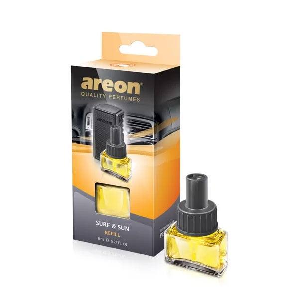 Пълнител за ароматизатор за кола Areon Surf & Sun, цветен, 8 ml | JAR Computers Пълнител за ароматизатор за кола Areon Surf & Sun, цветен, 8 ml