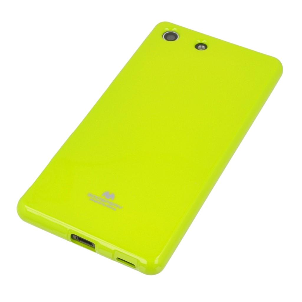 Силиконов (TPU) калъф за Sony Xperia M5 - Mercury Goospery Jelly Case (лайм) | JAR Computers Силиконов (TPU) калъф за Sony Xperia M5 - Mercury Goospery Jelly Case (лайм)