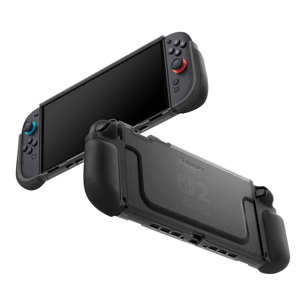 Удароустойчив хибриден кейс за Nintendo Switch 2 - Spigen Ultra Hybrid Case (черен-прозрачен) | JAR Computers Удароустойчив хибриден кейс за Nintendo Switch 2 - Spigen Ultra Hybrid Case (черен-прозрачен)