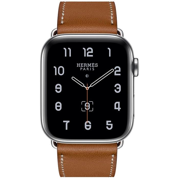Умен часовник от Apple - Apple Watch Hermès Series 5, 40mm Fauve Stainless Steel Case with Single Tour, GPS + Cellular | JAR Computers Умен часовник от Apple - Apple Watch Hermès Series 5, 40mm Fauve Stainless Steel Case with Single Tour, GPS + Cellular