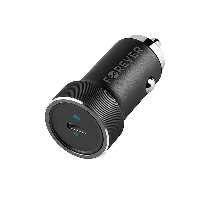 Forever Зарядно 12V CC-06 PD USB-C 20W черно | JAR Computers Forever Зарядно 12V CC-06 PD USB-C 20W черно