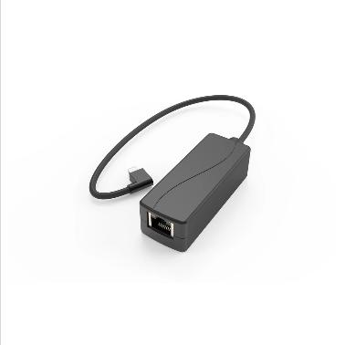 Heckler PoE Splitter with Lighting Cable Power Only - PoE адаптер с Lightning конектор за iPad (черен) | JAR Computers Heckler PoE Splitter with Lighting Cable Power Only - PoE адаптер с Lightning конектор за iPad (черен)