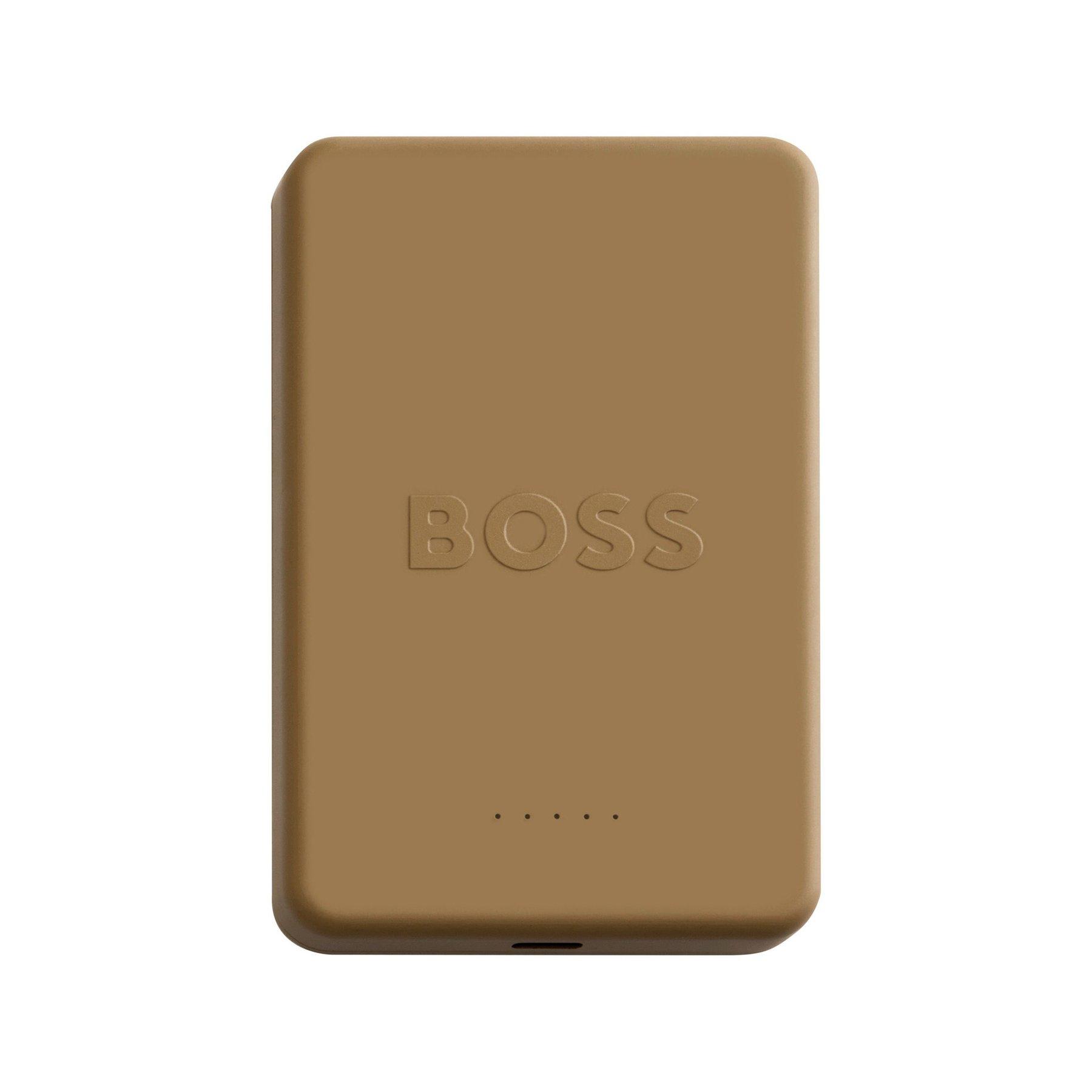 Hugo Boss Мобилна батерия Iconic, 3000 mAh, карамел