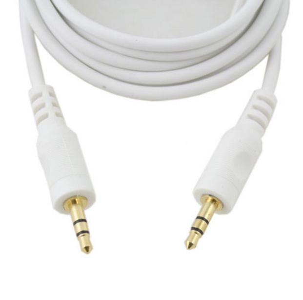 Качествен 3.5 mm към 3.5 mm аудио кабел 180 см. - eSTUFF Audio Cable (два мъжки жака-позлатени конектори) | JAR Computers Качествен 3.5 mm към 3.5 mm аудио кабел 180 см. - eSTUFF Audio Cable (два мъжки жака-позлатени конектори)