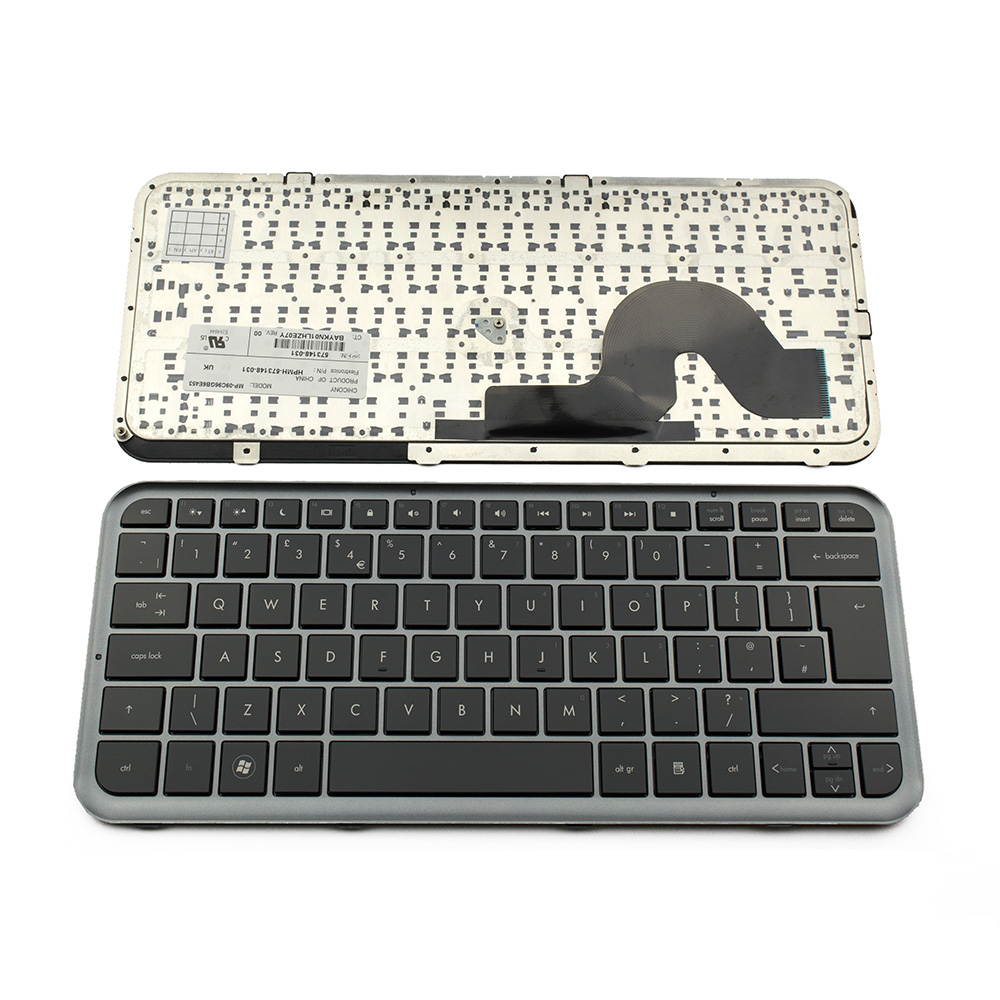 Клавиатура за лаптоп HP DM3 DM3-1000 Черна с Тъмна Сребриста Рамка / Dark Silver Frame Black | JAR Computers Клавиатура за лаптоп HP DM3 DM3-1000 Черна с Тъмна Сребриста Рамка / Dark Silver Frame Black