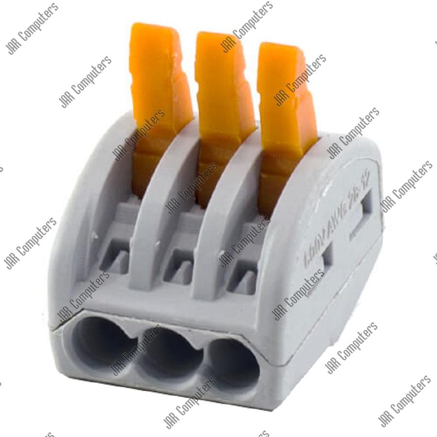 КЛЕМА АВТОМАТИЧНА LUX 5ца 2.5мм2 32А | JAR Computers КЛЕМА АВТОМАТИЧНА LUX 5ца 2.5мм2 32А