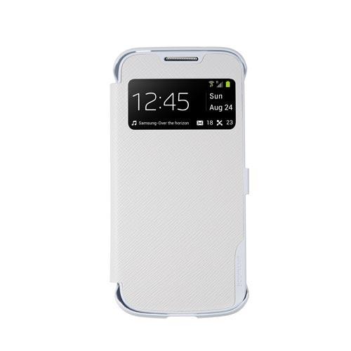 Кожен калъф за Samsung Galaxy S4 mini - Made for Samsung View Book Case (бял) | JAR Computers Кожен калъф за Samsung Galaxy S4 mini - Made for Samsung View Book Case (бял)