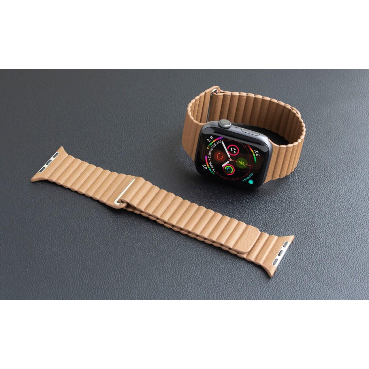 Кожена каишка за Apple Watch 38мм, 40мм, 41мм, 42мм (2024) - Torrii Leather Loop Band (кафяв) | JAR Computers Кожена каишка за Apple Watch 38мм, 40мм, 41мм, 42мм (2024) - Torrii Leather Loop Band (кафяв)