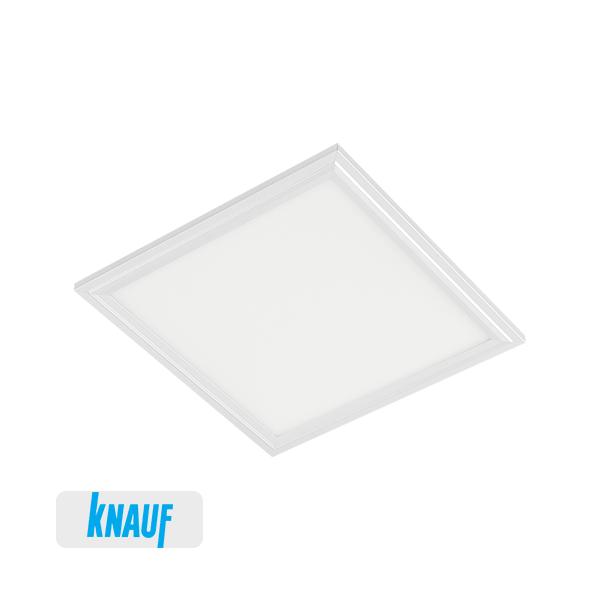 LED ПАНЕЛ ЗА ГИПСКАРТОН 40W 4000K 595X595MM БЯЛА РАМКА, IP54