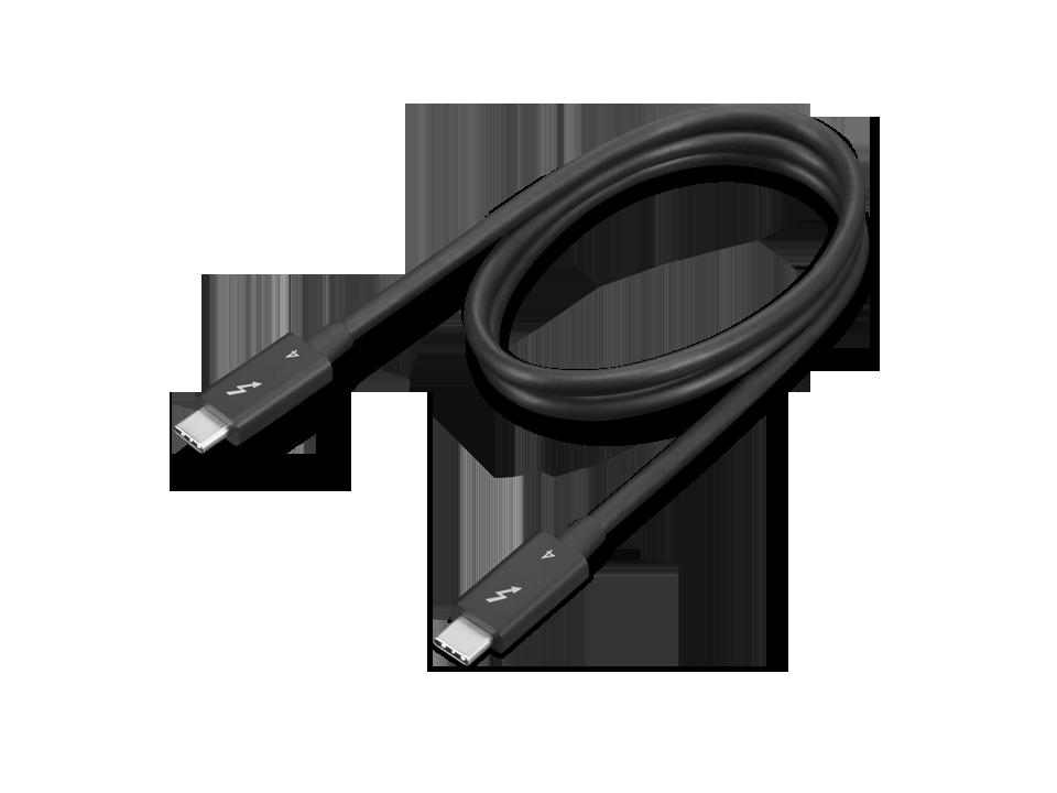 Lenovo Cable Thunderbolt 4 USB-C / 4X91K16968 Black - PN 4X91K16968 | JAR Computers Lenovo Cable Thunderbolt 4 USB-C / 4X91K16968 Black - PN 4X91K16968