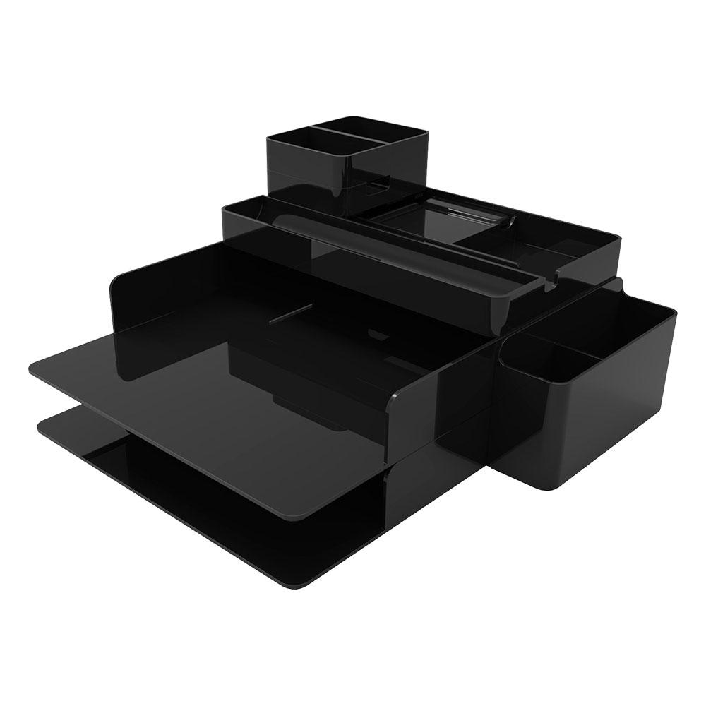Органайзер за бюро OfBox Minimal черен